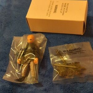Vintage Action Figure with Accessories New. Sale